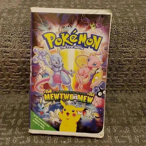 Pokemon First Movie VHS firm price